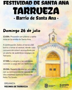 FESTIVIDAD DE SANTA ANA @ Barrio de Tarrueza