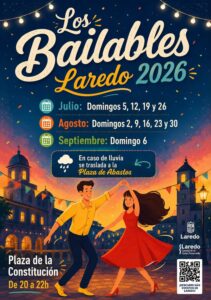 ANIMACIÓN MUSICAL “BAILABLES: BAILES PARA TODOS” @ Plaza de la Constitución. En caso de lluvia, se celebra en la Plaza de Abastos.
