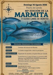 FESTIVIDAD DE SAN ROQUE. CO-PATRONO DE LA VILLA. DÍA DE LA MARMITA (CONCURSO DE GUISO DE MARMITA Y DEGUSTACIÓN POPULAR) @ Puerto Pesquero de Laredo (Consultar programa de actividades)