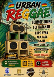 URBAN REGGAE @ Parque de Los Pescadores (Horario: De 17:00 a 00:00 h.)