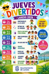 JUEVES DE TARDE DIVERTIDOS “JUGAMOS JUNTOS” @ Parque de los Pescadores