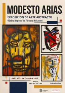 EXPOSICIÓN DE ARTE ABSTRACTO DE MODESTO ARIAS @ Oficina Regional de Turismo (Alameda Miramar): De 9:30 a 14:00 h. / De 15:00 a 18:00 h.