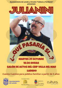 CUENTA CUENTOS FAMILIAR “¿QUÉ PASARÍA SI…? @ Salón de actos del CEIP Villa del Mar