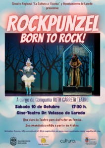 TEATRO INFANTIL “ROCKPUNZEL” @ Cine-Teatro "Casa de Cultura Dr. Velasco"